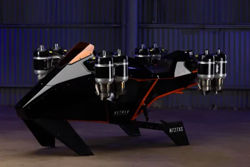 Americans made a jet flying motorcycle the future is already here