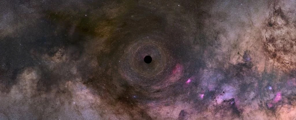 Black hole roaming our galaxy discovered