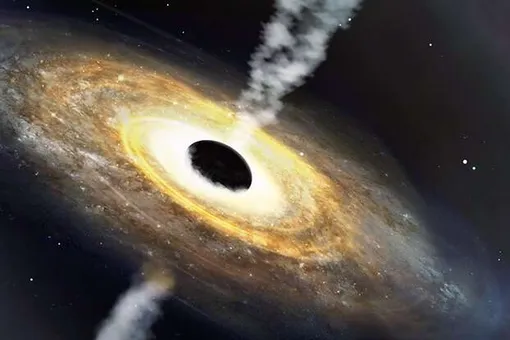 Brightest black hole in the universe created two mysterious objects the nature of which scientists are still arguing about