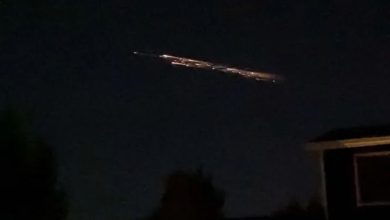 Chinas space debris burned over Spain Eyewitnesses filmed impressive footage 1