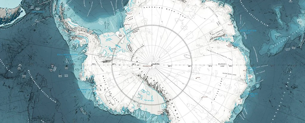 Extensive sonar map reveals the seafloor around Antarctica in a never before seen way 1