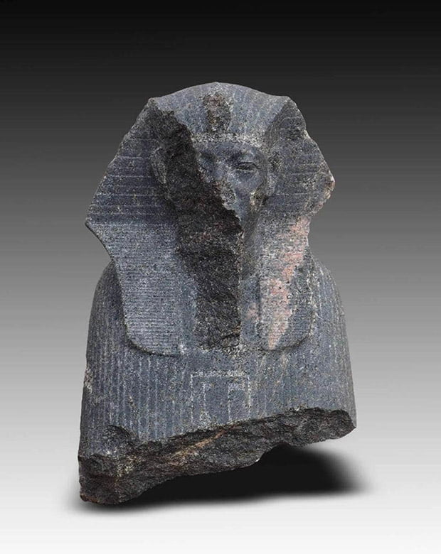 Granite blocks from the time of Pharaoh Khufu unearthed in the ancient Egyptian Heliopolis 8