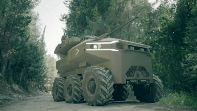 Israel introduced a new combat robotic vehicle