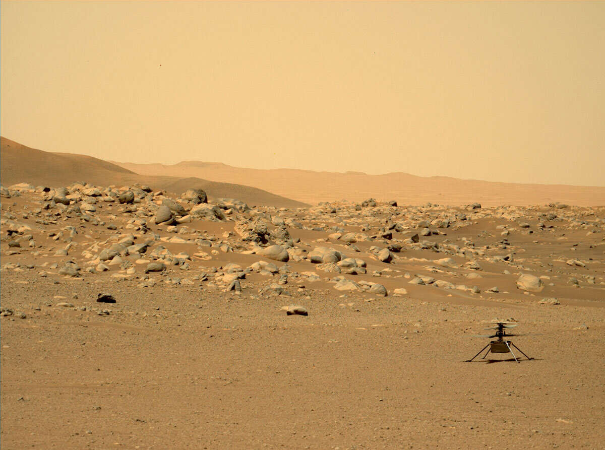 NASA Mars Helicopter needs troubleshooting after sensor failure