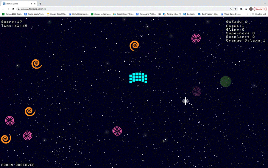 NASA created a browser game starring the RST Telescope