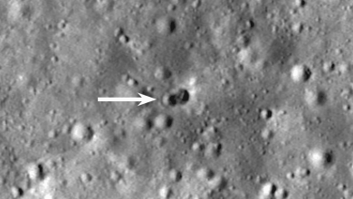 Rocket crash site found on moon 1