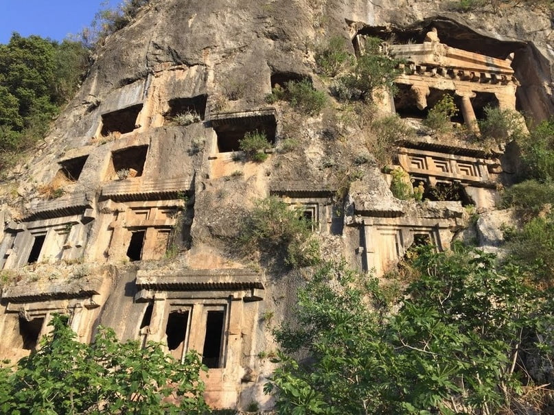 Stunning Lycian rock tombs and their unique architecture 4