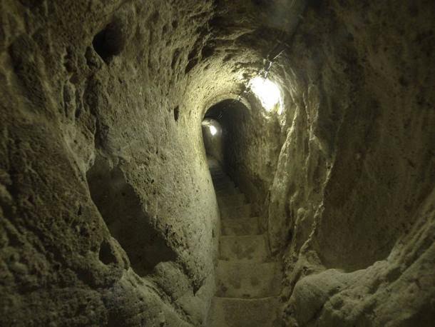 Underground city of Derinkuyu is home to 20 000 people but who built it 3