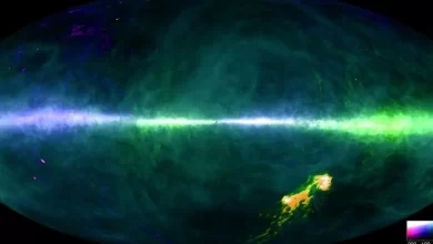 Voids formed by dying stars found in our galaxys interstellar gas
