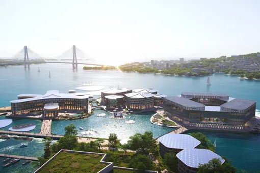 12000 people can live in a new floating city in South Korea 1