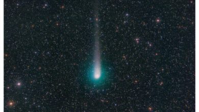 A large comet is approaching Earth and is getting brighter 1
