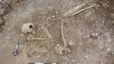 Archaeologists have found a two thousand year old burial in the ancient British settlement of Duropolis