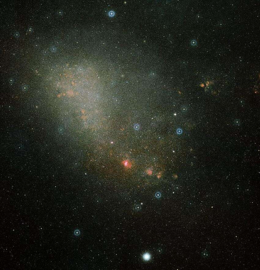 Beyond the clouds finding galaxies by galaxies