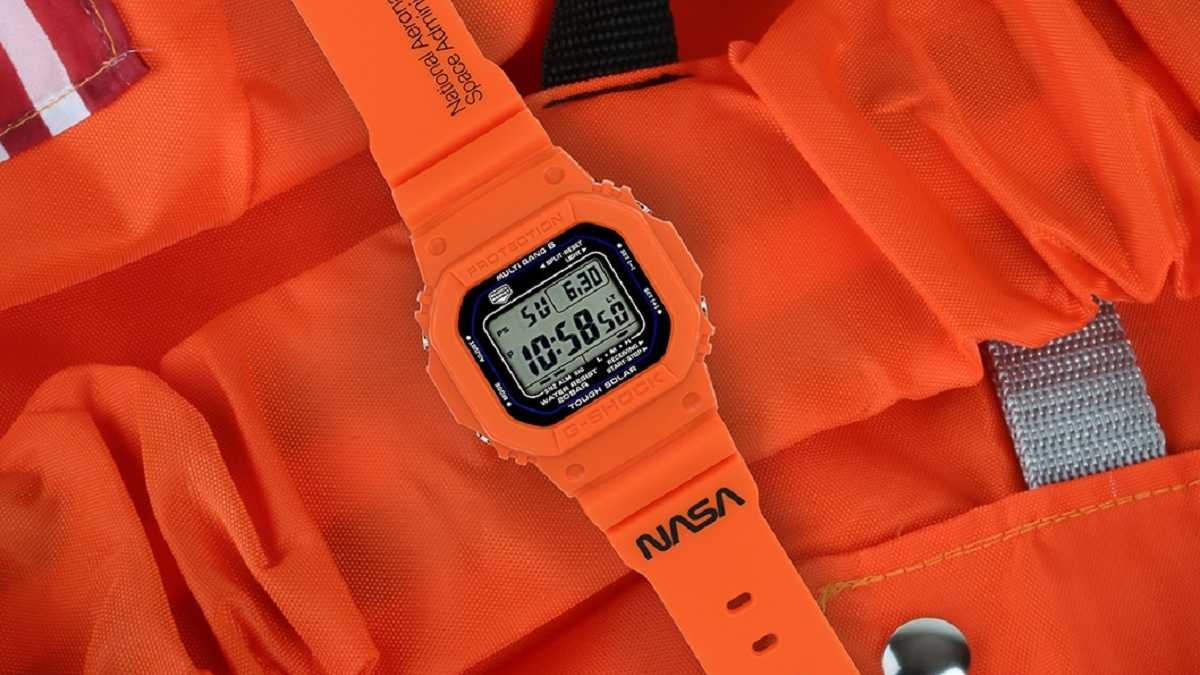Casio unveils G Shock watch in classic NASA space suit design