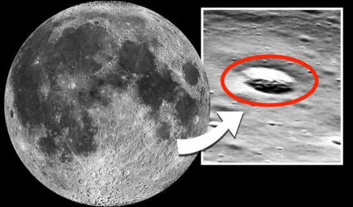 Crash of a mysterious object on the moon has puzzled scientists was it a UFO 1