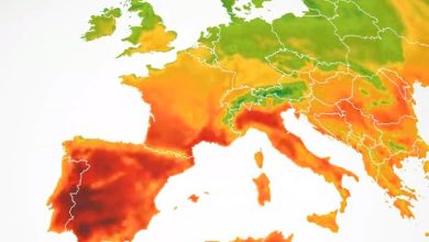 Dangerous lingering heat wave threatens millions in Western Europe