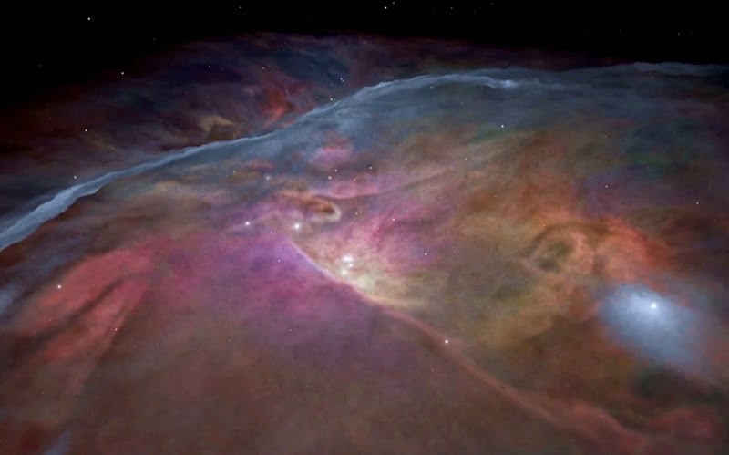 One region of the Orion Nebula is collapsing 2