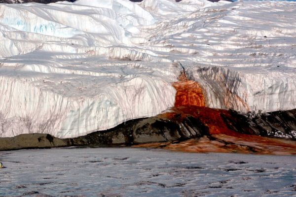 Scientists discover Martian conditions in Antarctic Bloody Falls