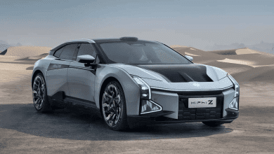 Ultra futuristic electric car HiPhi Z 1