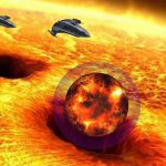 What are alien ships doing on the surface of the sun 1