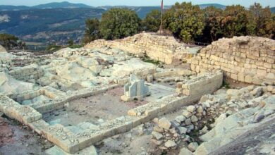 Archaeologists have discovered the ruins of an ancient temple in Perperikon