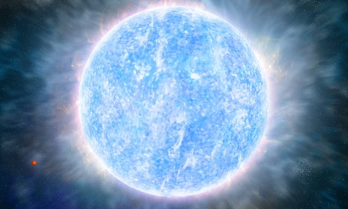 Astronomers have determined the weight of the largest star in the universe