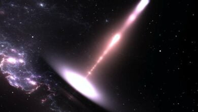Astronomers have discovered one of the largest relativistic jets in the sky