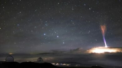 Giant reactive lightning reaching the edge of space baffles scientists 1