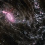 James Webb Telescope has obtained a new image of the galaxy NGC 1365