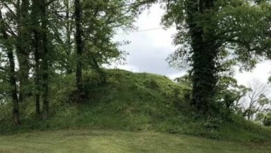 Scientists have found that the American Indians built two mounds for over a thousand years