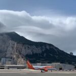 Amazing cloud formation captured over the Rock of Gibraltar