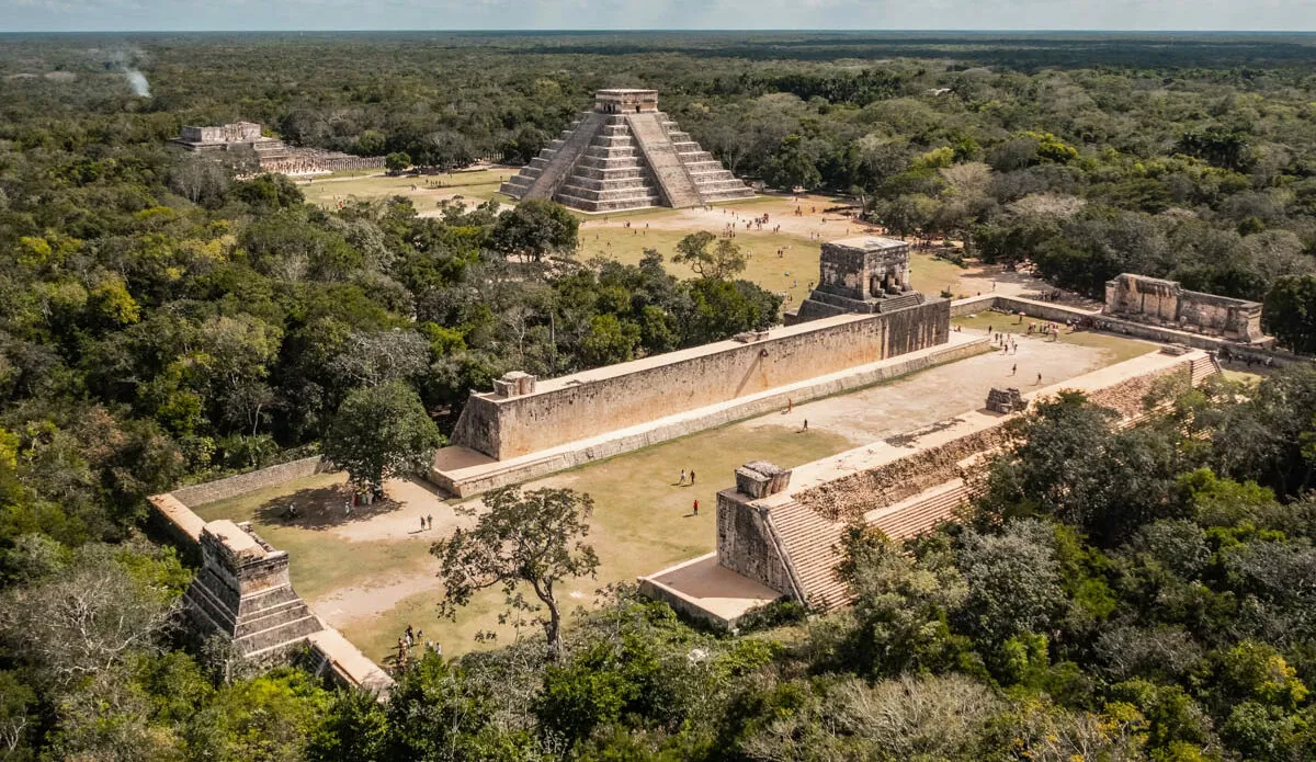 An ancient Mayan city was accidentally discovered in Mexico