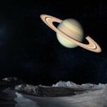 An ancient moon may be responsible for Saturns rings and axial tilt