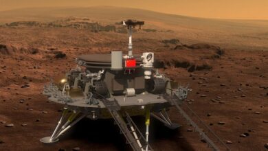 Chinese rover discovers traces of ancient flood on Mars 1