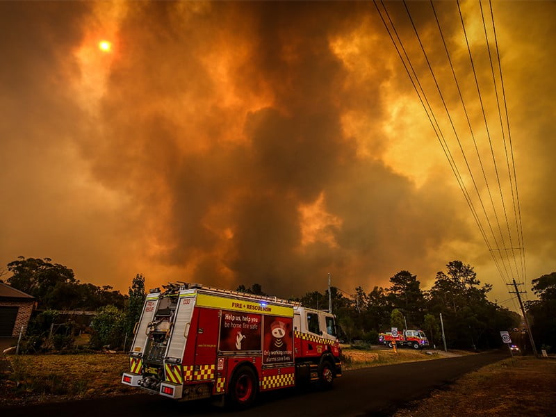 Epic bushfires in Australia have enlarged the ozone hole and caused a global heat wave