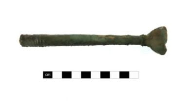 In Britain found a mouthpiece from an ancient Roman musical instrument