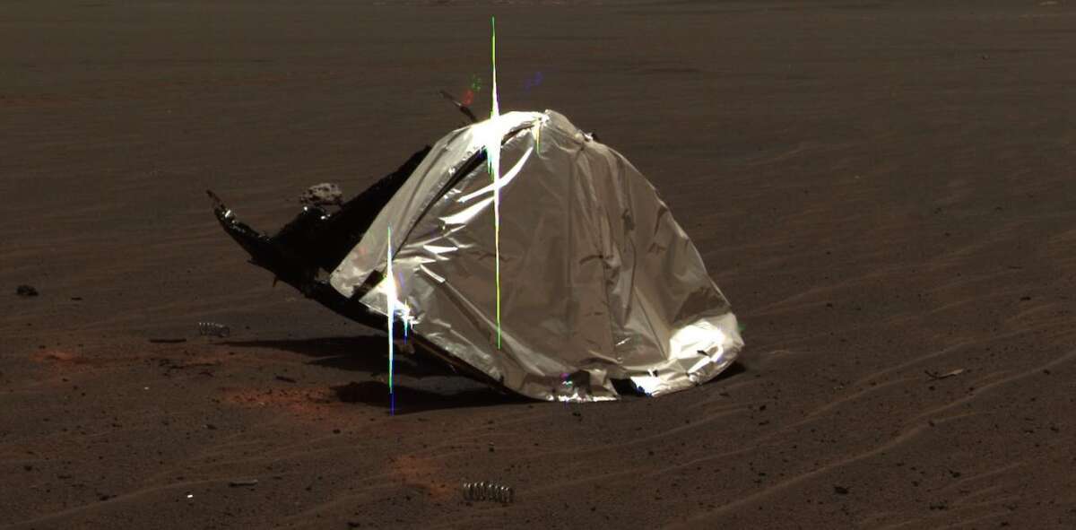Mars is littered with human debris