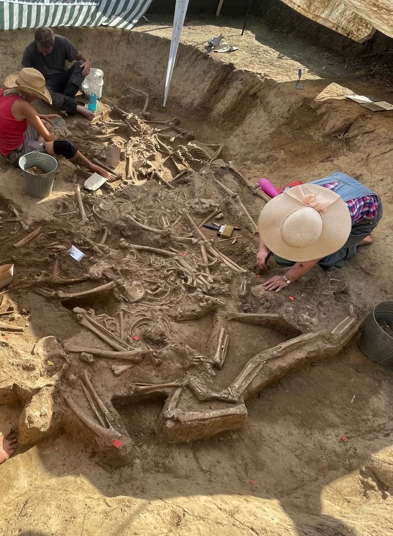 Mass grave of people without Neolithic skulls found in Slovakia 2