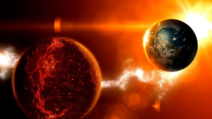 Massive object could push Earth out of solar system