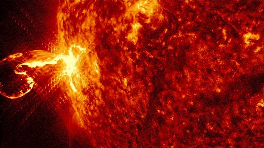 Massive solar flare disrupts radio in Africa and the Middle East but its only the beginning