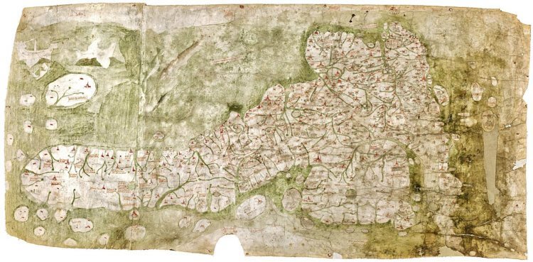 Mythical islands were discovered on the medieval map of Britain but what kind of Earth is this 4 Mythical islands were discovered on the medieval map of Britain but what kind of Earth is this 4