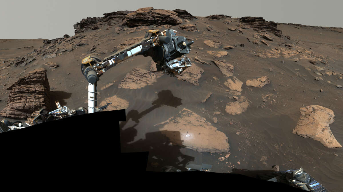 NASAs Perseverance rover explores the geologically rich terrain of Mars