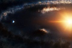 Neptune sized planet found inside protoplanetary disk