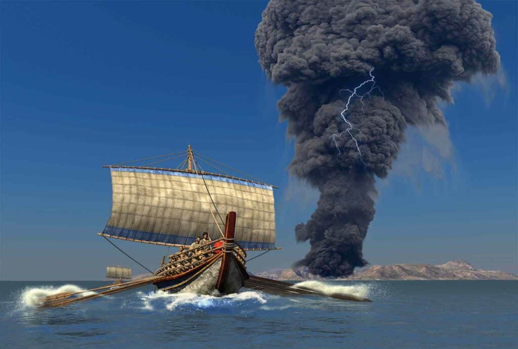 New dating of the explosion of Santorini confused the death of the Minoan civilization 1 New dating of the explosion of Santorini confused the death of the Minoan civilization 1