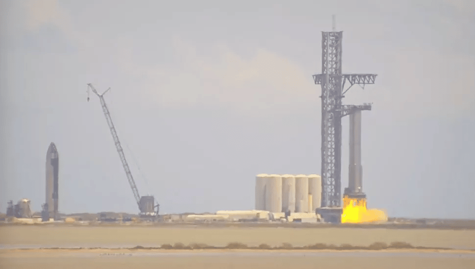 SpaceX fires multiple engines for the first time on Starship Super Heavy launch vehicle