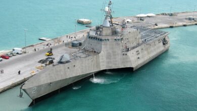 china warships