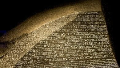 200 years ago the ancient text on the Rosetta Stone was deciphered