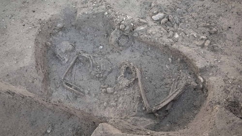 4 500 year old Stone Age skeleton found in Switzerland