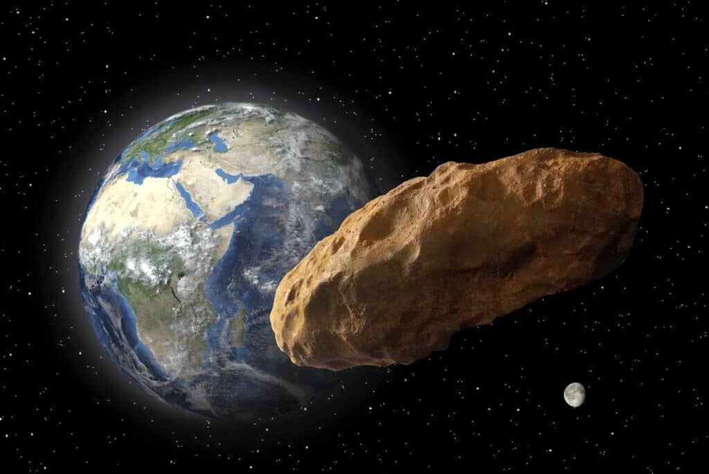 Astronomers have learned to determine the internal structure of asteroids approaching the Earth