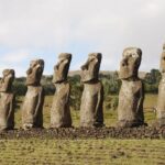 Easter Island fire damages Moai statues 1